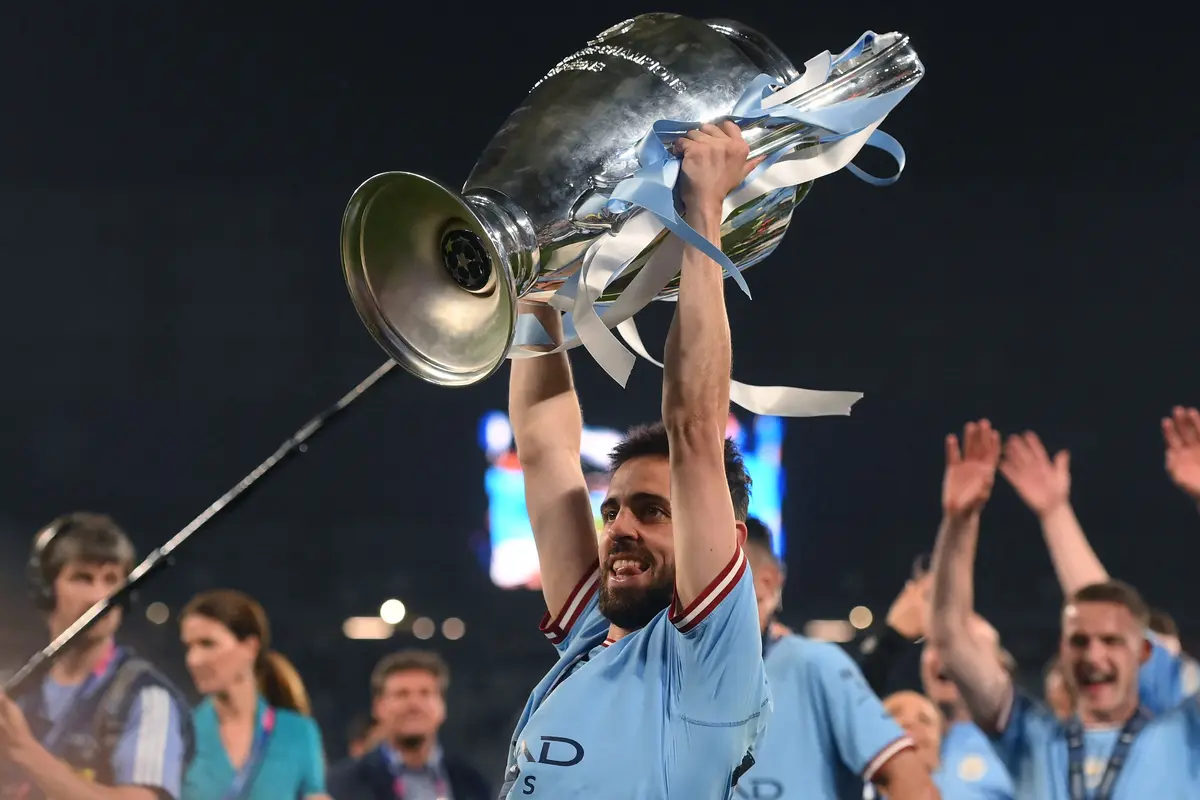 Gelandang Manchester City, Bernardo Silva.