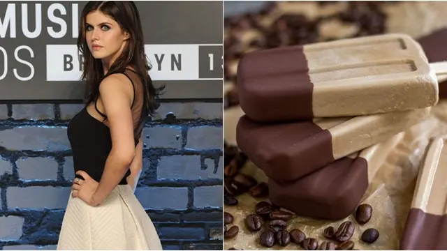 Cocoklogi Alexandra Daddario sebagai es krim stik