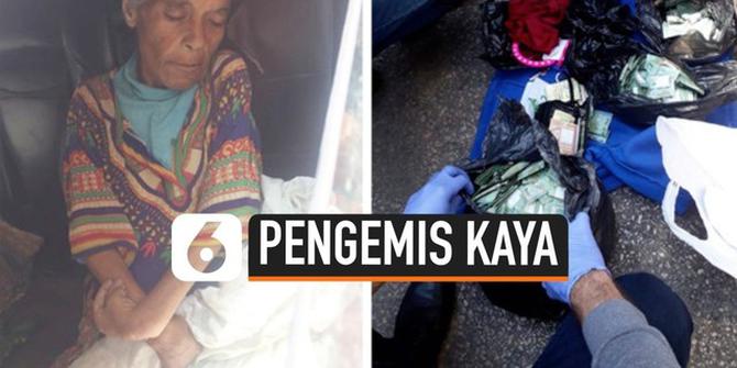 VIDEO: Mengejutkan, Pengemis Ini Punya Tabungan Rp 15 Miliar