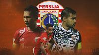 Persija Jakarta -  Ismed Sofyan, Ramdani Lestaluhu, Andritany (Bola.com/Adreanus Titus)