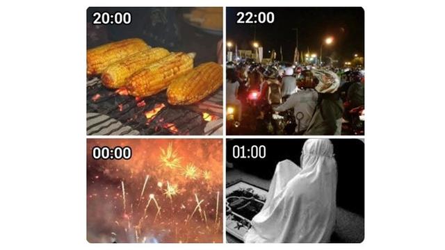 6 Meme Susunan Acara Tahun Baru 2025,