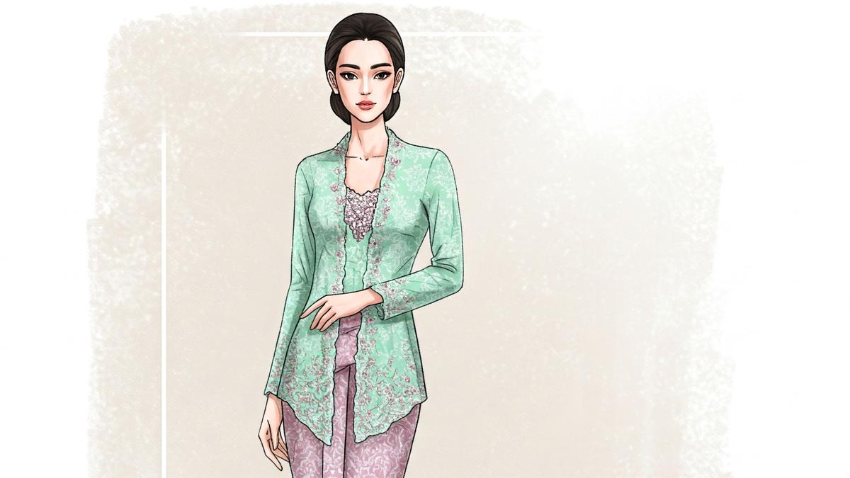 6 Model Kutu Baru Modern 2025, Kebaya yang Cocok untuk Segala Acara