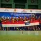 Timnas voli putra Indonesia menjuarai turnamen Piala Lien Viet Post Bank di Ha Nam Vietnam. (Humas PBVSI)