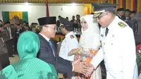 Ketua MPR RI Zulkifli Hasan menghadiri Pelantikan Gubernur dan Wakil Gubernur Aceh Irwandi Yusuf - Nova Iriansyah
