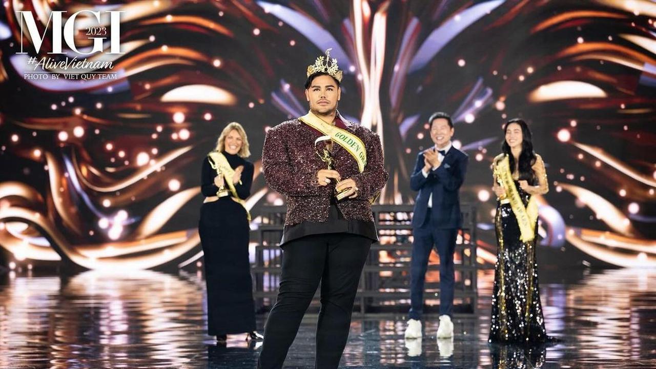 Ivan Gunawan sebagai Best National Director di Miss Grand International 2023
