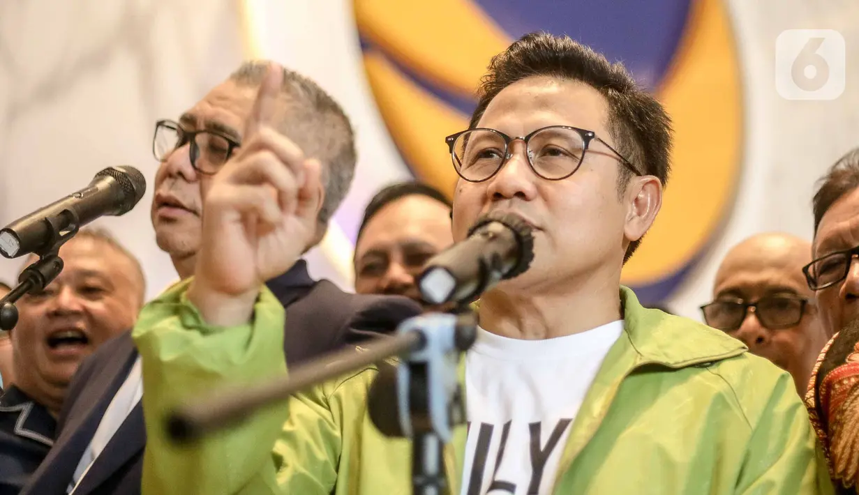 Muhaimin menjelaskan pertemuan itu menjadi kesempatan untuk membahas diantaranya strategi pemenangan pada Pilpres 2024 mendatang. (Liputan6.com/Faizal Fanani)
