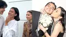 Bertempat di Bali, pernikahan Angga dan Shenina menjadi ajang selebriti untuk tampil memukau dengan gaya terbaiknya. Tak terkecuali Prilly, yang mencuri perhatian dengan tampilan elegan nan glamor. Bersama sang kekasih, Omara Esteghlal, keduanya tampil serasi dalam balutan outfit serba hitam yang chic dan sophisticated.