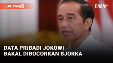 Bjorka Incar Data Pribadi Jokowi