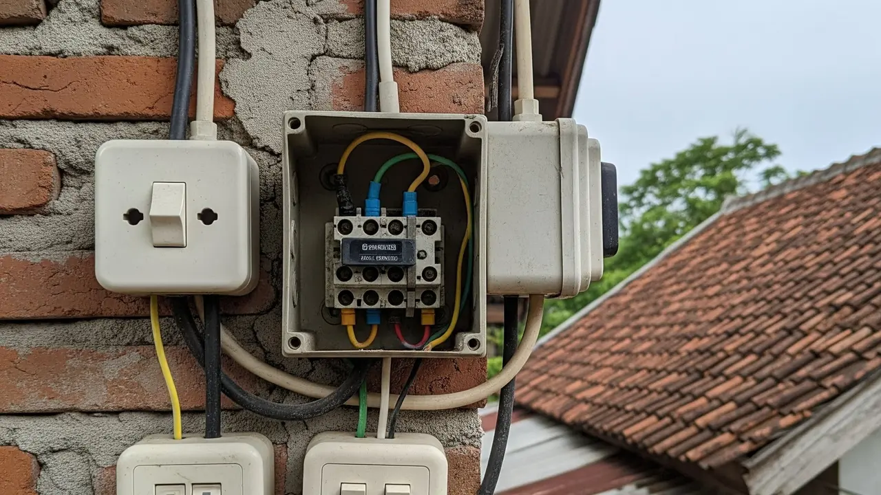 Contoh Instalasi Listrik Rumah Sederhana