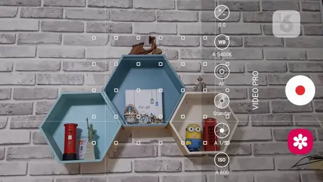 Antarmuka kamera di Samsung Galaxy S20 Plus. Liputan6.com/iskandar