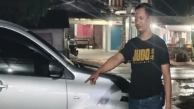 Bawa Kabur Mobil Milik Warga Grobogan, Pecatan Polisi Polresta Palangkaraya Dihajar Massa