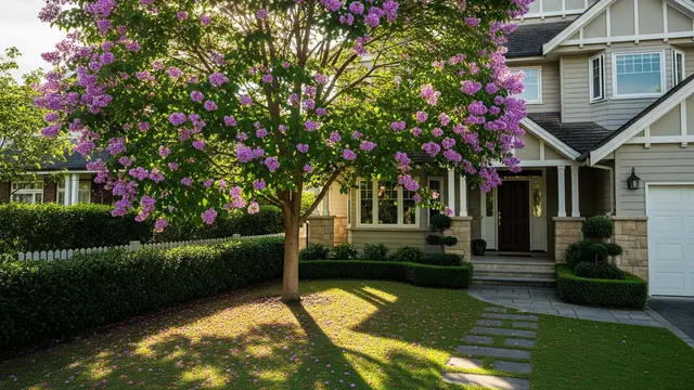 Pohon Bungur (Lagerstroemia speciosa)
