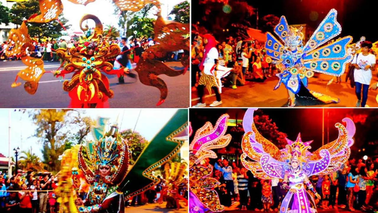Sehari di  Batik Solo Carnival 2014 Solo