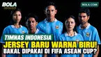 Kelme resmi merilis jersey ketiga terbaru Timnas Indonesia dengan warna utama biru muda. Desainnya terinspirasi dari kekayaan alam Indonesia, dengan laut sebagai salah satu elemen utama yang melambangkan penghubung ribuan pulau dan masyarakat Indones...