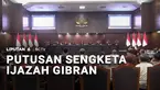 Mahkamah Konstitusi, hari ini akan membacakan putusan gugatan sengketa, terkait keabsahan ijazah Wakil Presiden Gibran Rakabuming Raka.