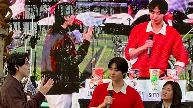 Ahn Hyo Seop Datang ke Bandung dalam Acara Come See Mie Fest 2026 sebagai Brand Ambassador Mie Sedaap