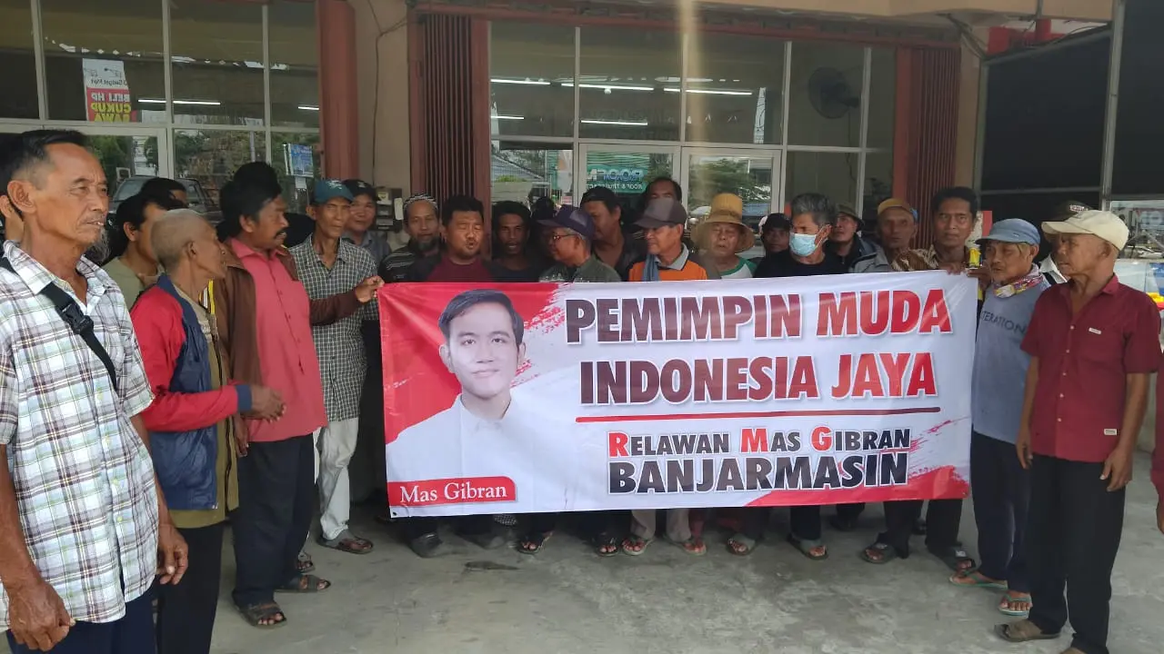 Komunitas Literasi Hingga Ojek Pangkalan Dukung Gibran Maju Pilpres
