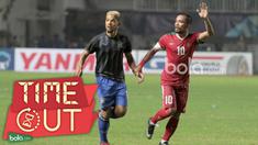 Berikut momen Zulham Zamrun yang dihibur oleh bek Thailand, Pratum Chuthong seusai pertandingan final leg kedua Piala AFF 2016.