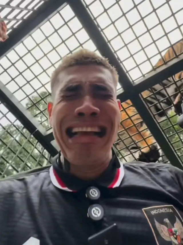 5 Potret Aisar Khaled Nekat Masuk Kandang Harimau Milik Alshad Ahmad, Berujung Panik Minta Ampun (credit: https://www.instagram.com/aisar_khaledd/)