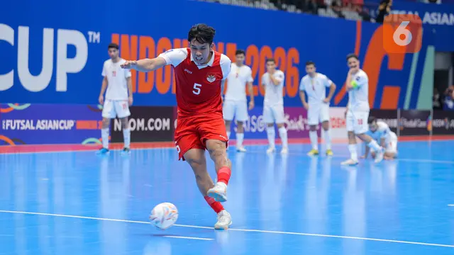 Foto: Berikan Perlawanan hingga Titik Darah Penghabisan, Timnas Futsal Indonesia Tunduk dari Iran Melalui Adu Penalti di Piala Asia