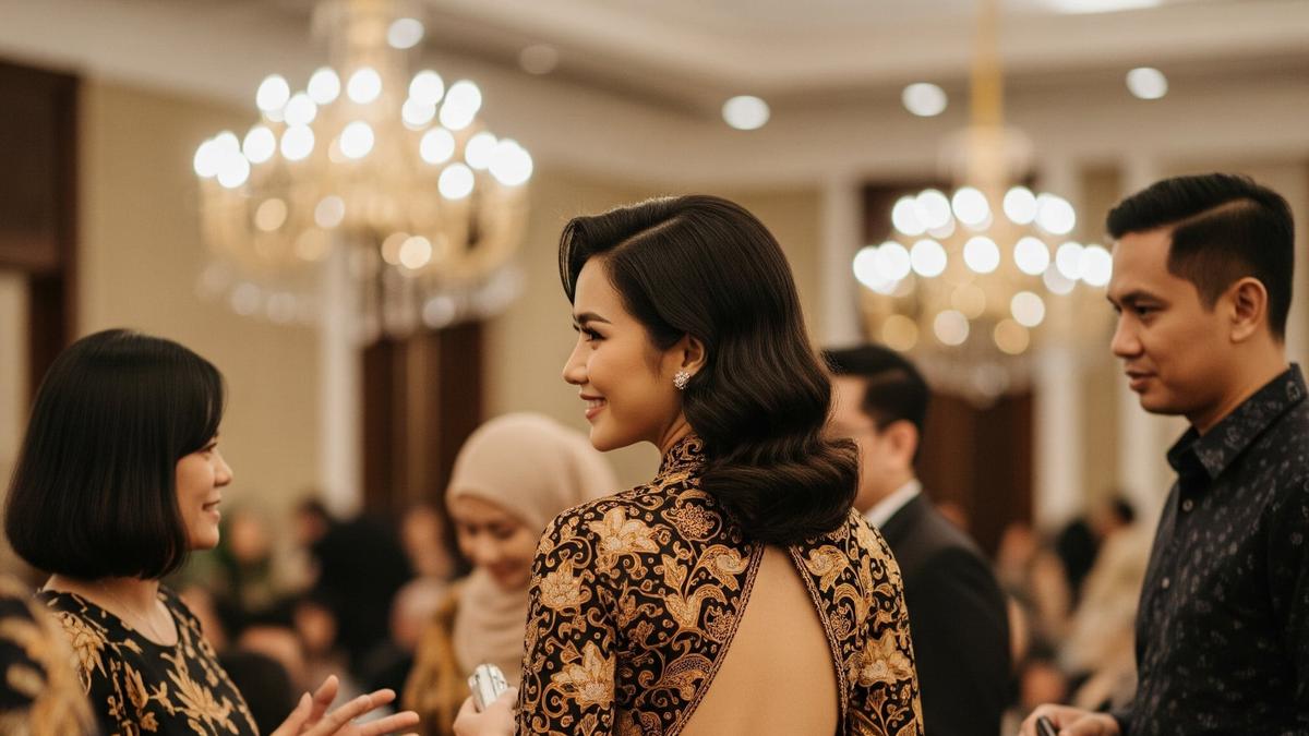 6 Model Batik Wanita Backless Elegan untuk Curi Perhatian di Setiap Acara