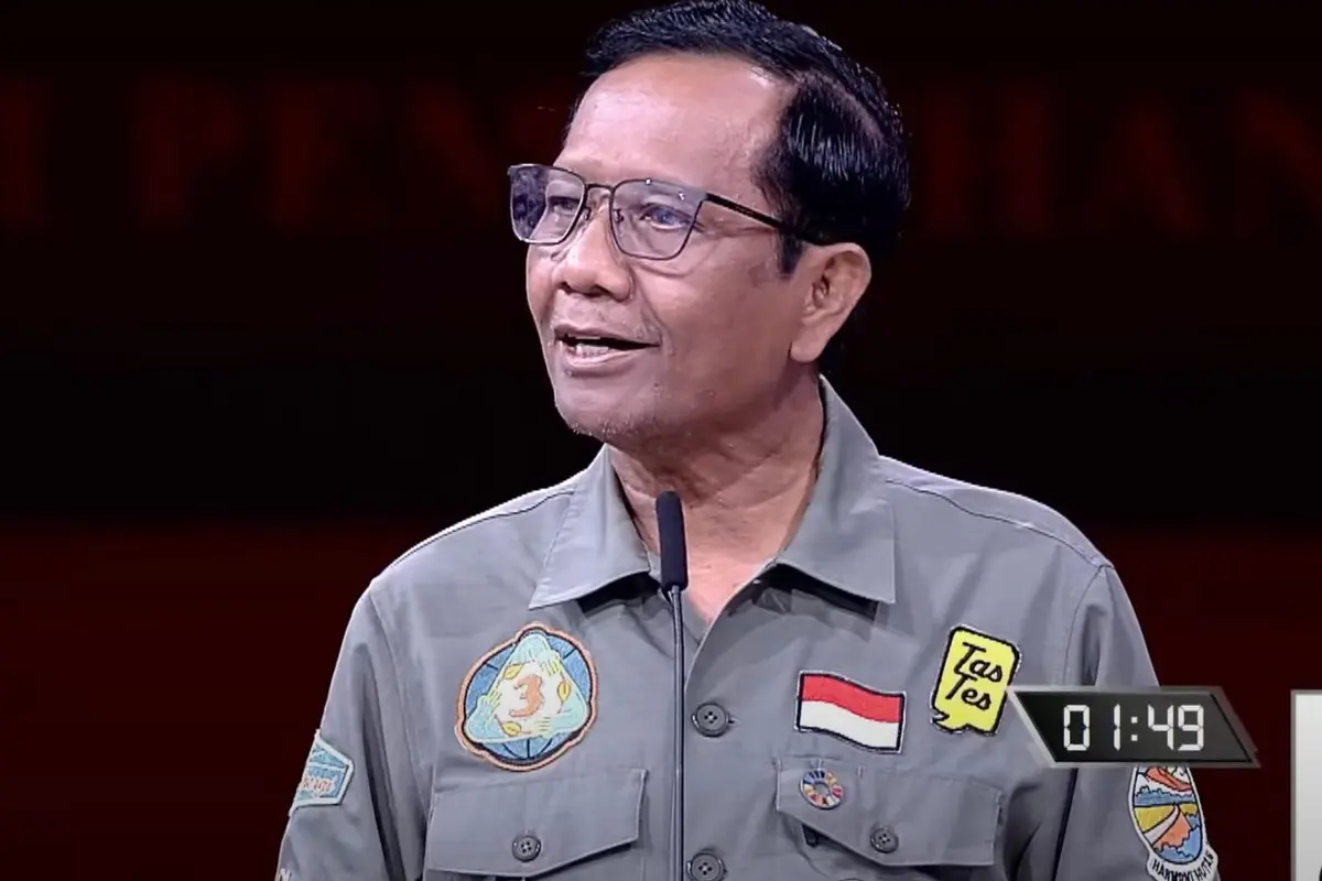 Calon Wakil Presiden Nomor Urut 03 Mahfud MD