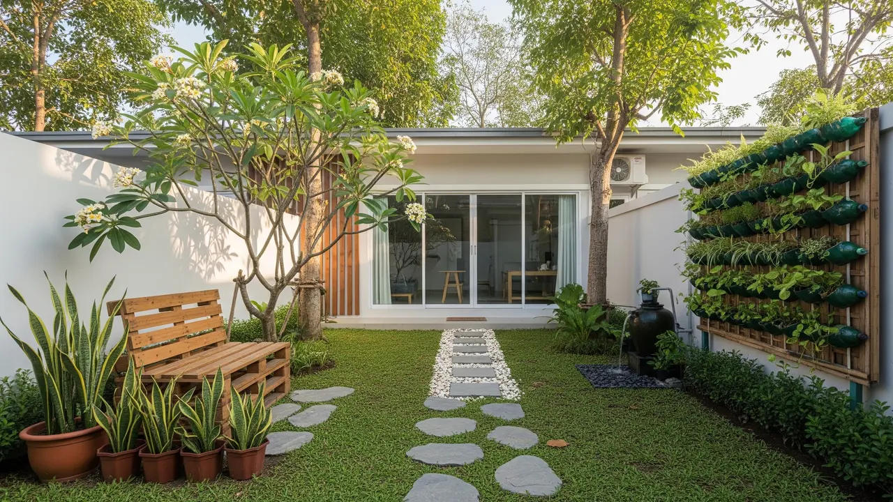 Ide Hemat Halaman Rumah Nuansa Resort