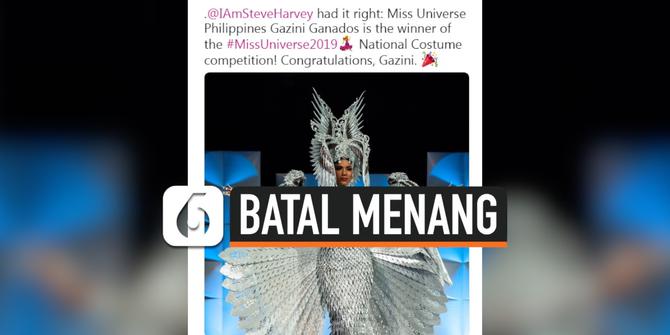 VIDEO: Malaysia Batal Menangkan Kostum Nasional Terbaik Miss Universe 2019