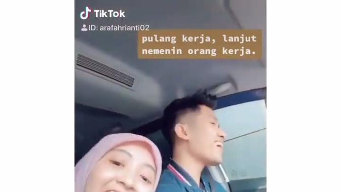 Arafah Rianti dan Jevi Santosa (Sumber: Instagram/arafahrianti)