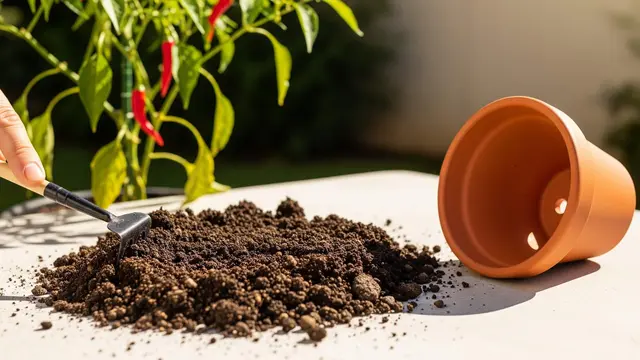 Cara Ampuh Basmi Gulma di Pot Cabai