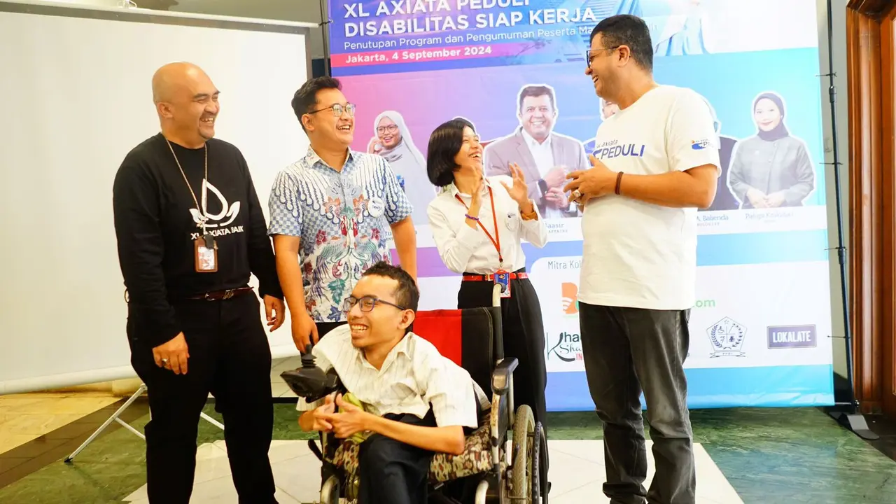 XL Axiata merekrut 20 penyandang difabel untuk mengikuti program magang perusahaan