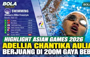 Highlight Adelia Chantika Aulia di Penyisihan 200 Meter Gaya Bebas Putri Asian Games 2026