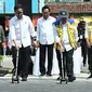Presiden Joko Widodo atau Jokowi meresmikan tujuh ruas jalan di Daerah Istimewa Yogyakarta (DIY). (Dok. Kris - Biro Pers Sekretariat Presiden)