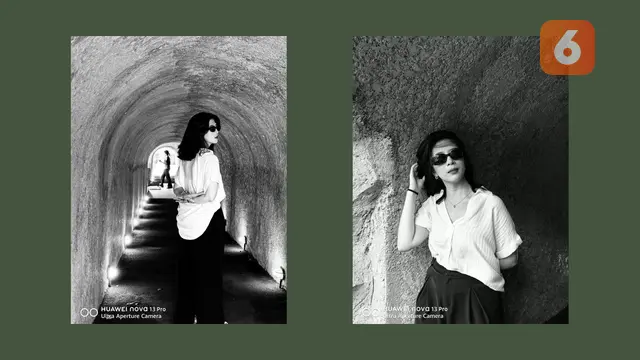 Foto Subjek Menggunakan Efek Black & White, Dengan Kamera Huawei Nova 13 Pro. Liputan6.com/Reanthonio Oktovier Sinanu