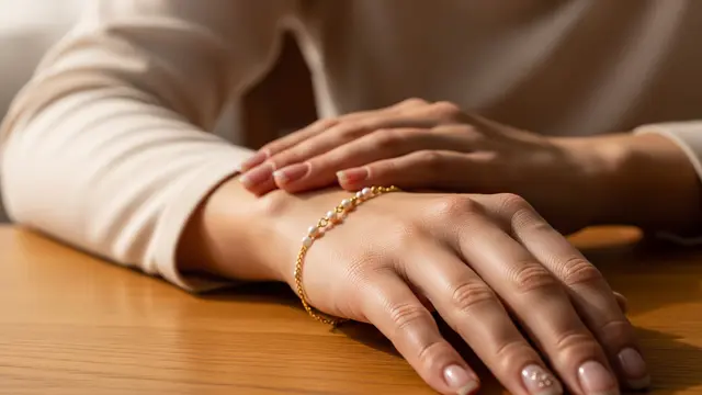 Gelang Emas Simple Elegan untuk Ibu Rumah Tangga Modern 2026/Gemini AI