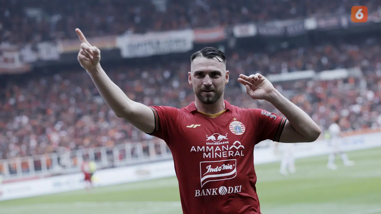 Shopee Liga 1 : Persija Jakarta Vs Borneo FC