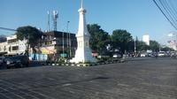 Tugu Pal Putih, salah satu ikon Yogyakarta. Foto: (Yanuar H/Liputan6.com)
