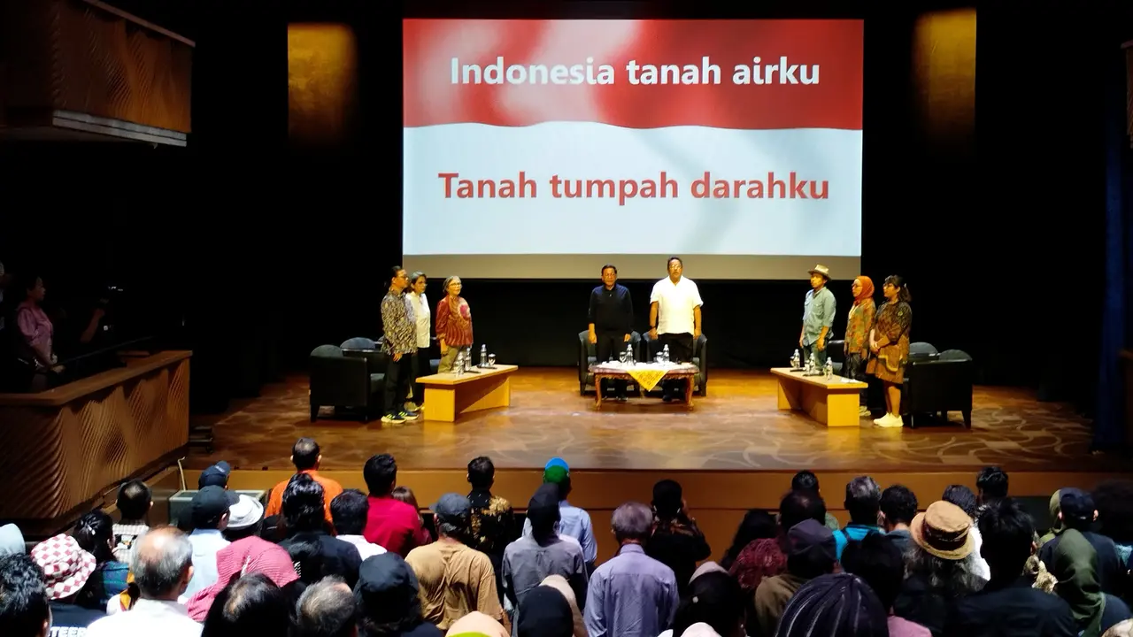 Bakal cagub dan cawagub Pramono Anung dan Rano Karno