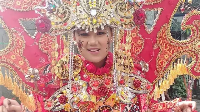 Hanifa Yusriyah penyandang autisme yang aktif ikuti berbagai karnaval