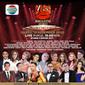 Kiss Awards 2020 ditayangkan Indosiar 2 hari yaitu Sabtu (19/12/2020) dan Minggu (20/12/2020) pukul 19.00 WIB