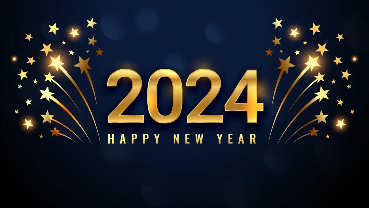 Ilustrasi Tahun Baru 2024