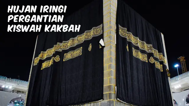 VIDEO TOP 3: Hujan Iringi Pergantian Kiswah Kakbah