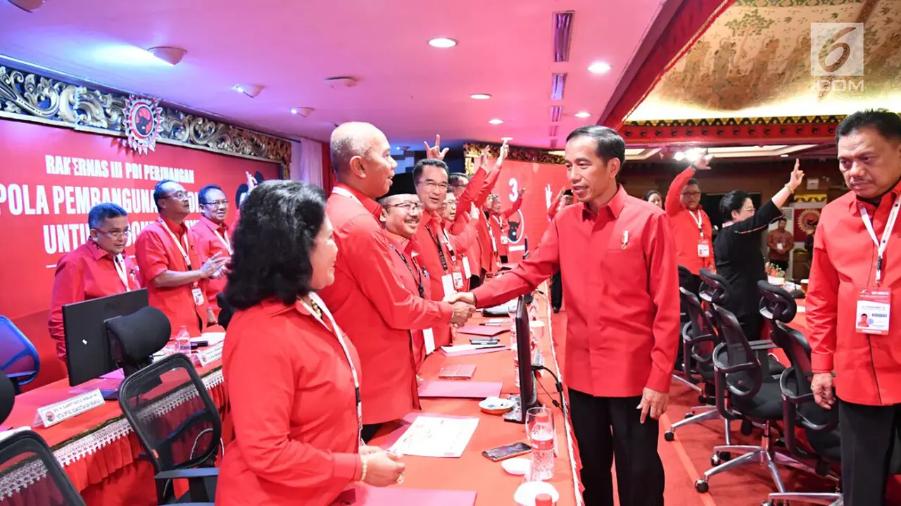 PDIP Usung Jokowi Jadi Capres 2019
