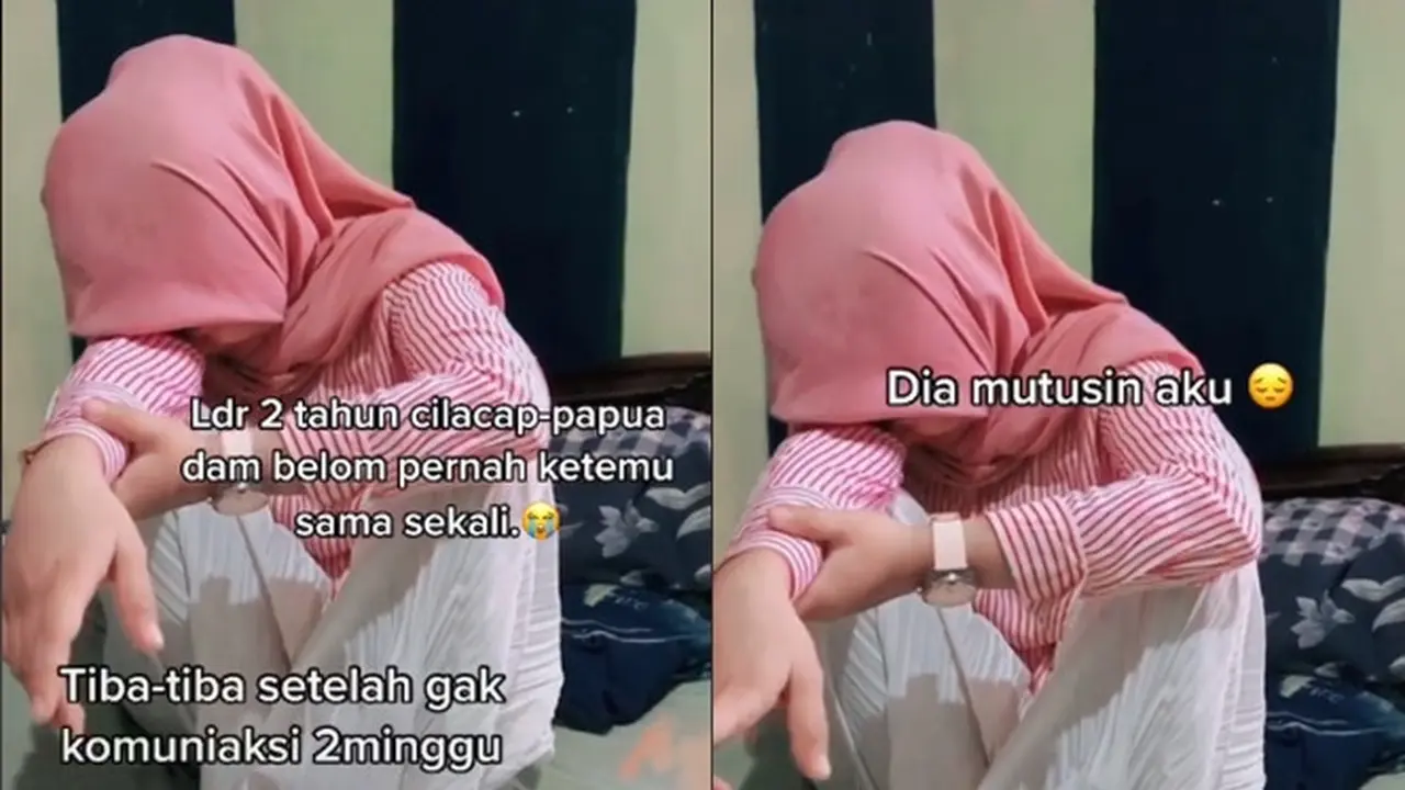Belum Pernah Bertemu, Kisah Cinta Pasangan LDR Cilacap-Papua 2 Tahun Ini Bikin Haru