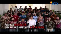 Peringati Hari Sumpah Pemuda, Jokowi membuat video ucapan selamat hari Sumpah Pemuda bersama sekitar 40 jurnalis yang bertugas di istana.