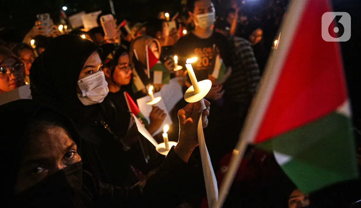 Sampai saat ini, korban tewas warga Palestina dalam perang Israel dan Hamas telah mencapai 8.805 orang, menurut Kementerian Kesehatan yang dikelola Hamas di Gaza. Di Tepi Barat yang diduduki, 130 warga Palestina tewas dalam kekerasan dan serangan Israel. (Liputan6.com/Faizal Fanani)