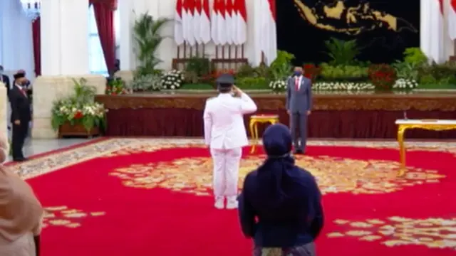 Presiden Jokowi resmi lantik Ahmad Riza Patria jadi Wakil Gubernur DKI Jakarta. (Istimewa)