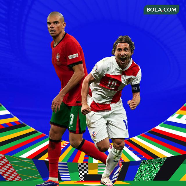 Ilustrasi - Pepe dan Luka Modric