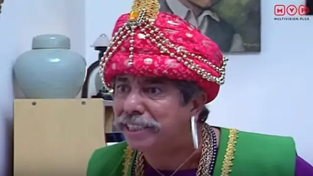 Potret M.Amin Pemeran Om Jin di Film Jin dan Jun (Sumber: Dream.co.id)