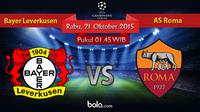 Bayer Leverkusen Vs AS Roma (Bola.com/Rudi Riana)